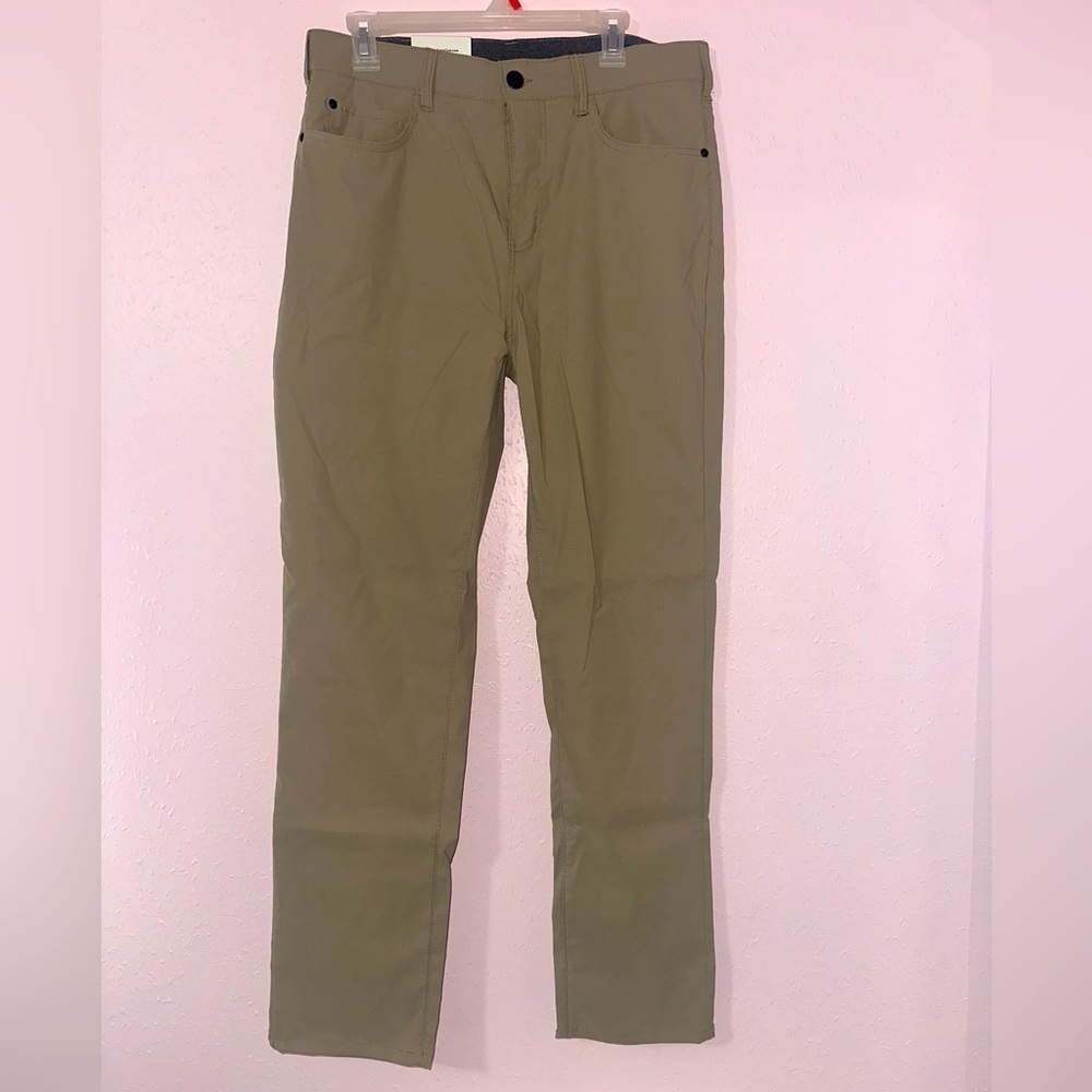Khaki Straight Leg Dress Pants NWT